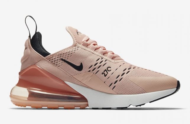 womens nike air max 270 coral stardust