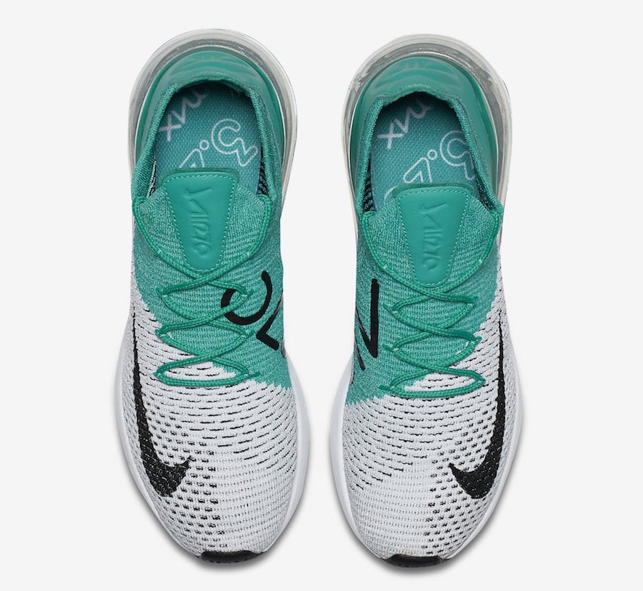 Nike Air Max 270 Flyknit Clear Emerald AH6803-300