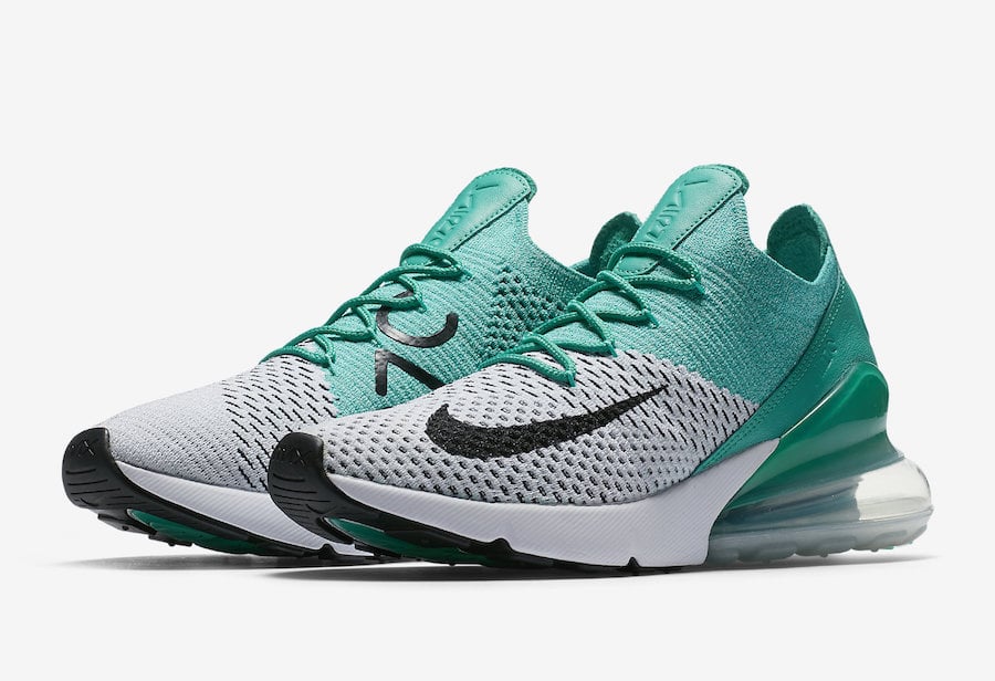 Nike Air Max 270 Flyknit ‘Clear Emerald’ Release Date