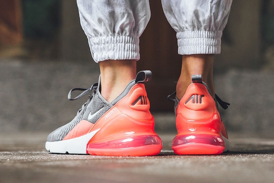 nike air max 270 gunsmoke atomic pink