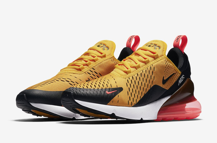 nike tiger yellow running shoes