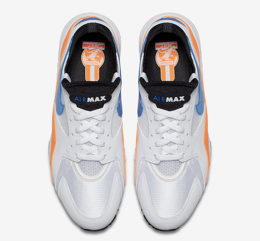 Nike Air Max 93 Blue Nebula Total Orange 306551-104