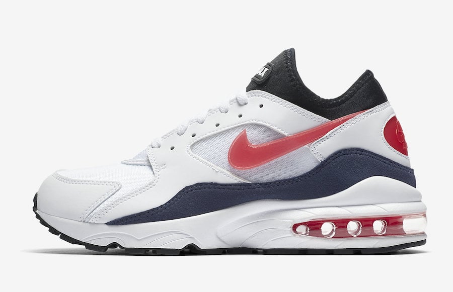 Nike Air Max 93 OG Flame Red 2018 Retro 306551-102