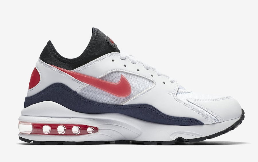 Nike Air Max 93 OG Flame Red 2018 Retro 306551-102