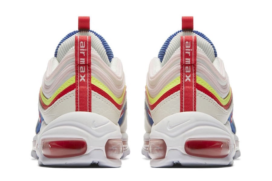 nike air max 97 red blue yellow