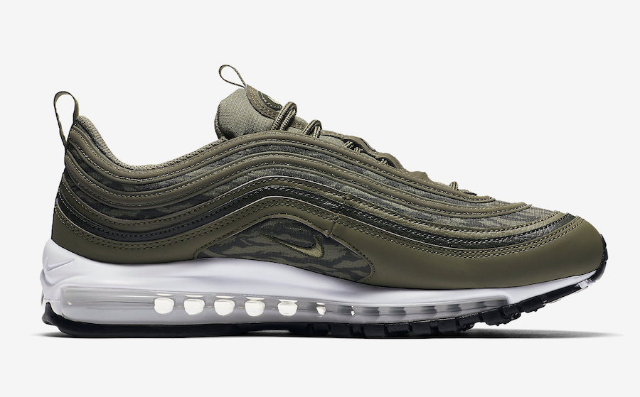 Nike Air Max 97 Tiger Camo Olive AQ4132-200