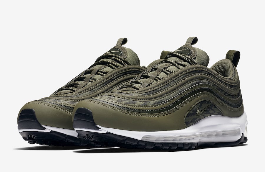 Nike Air Max 97 Tiger Camo Olive AQ4132-200