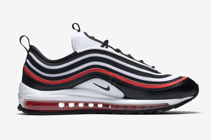 Nike Air Max 97 Ultra White Black Red AH6806-005