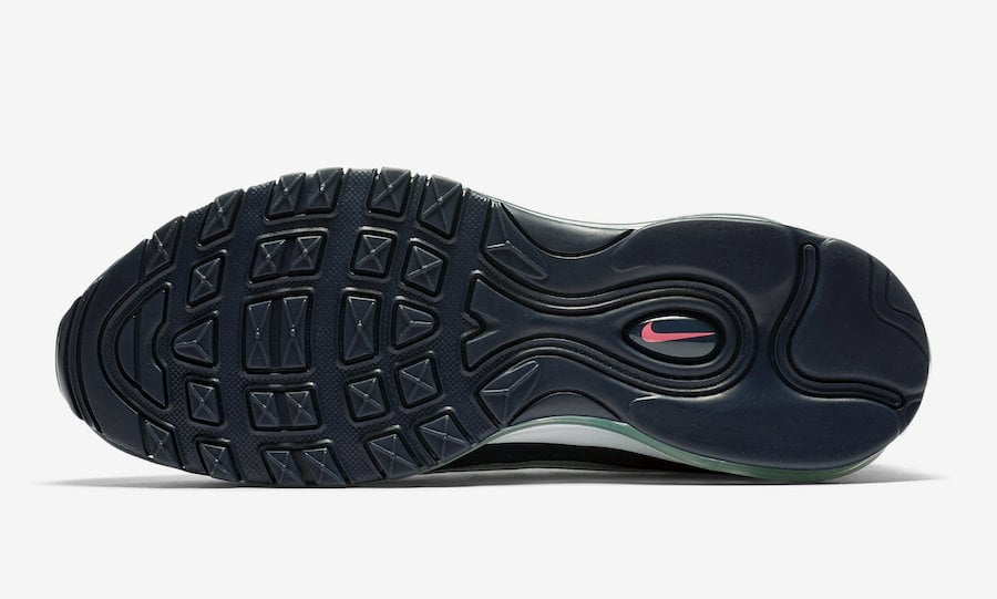 Nike Air Max 98 South Beach Pure Platinum Obsidian Kinetic Green 640744-005