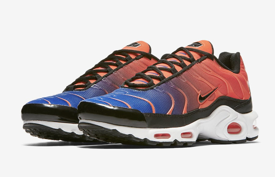 nike air max plus gradient red