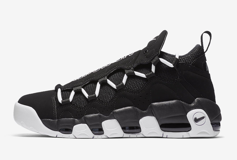 Nike Air More Money Black White Release Date