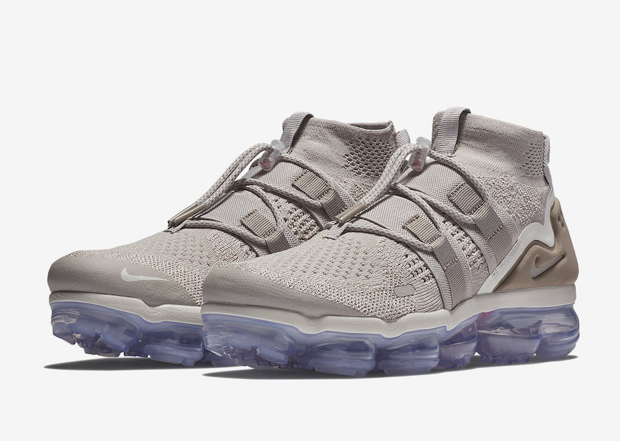 Nike Air VaporMax Utility in Moon Particle and Persian Violet