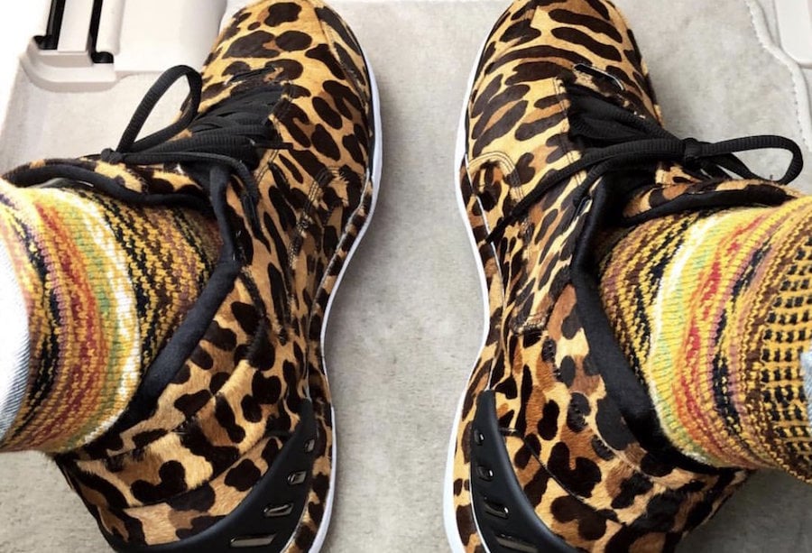 LeBron James Showcases Nike Air Zoom Generation ‘Leopard’