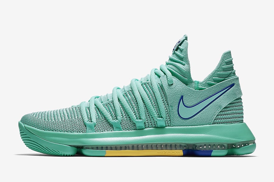 Nike KD 10 City Edition 2 Hyper Turquoise 897816-300