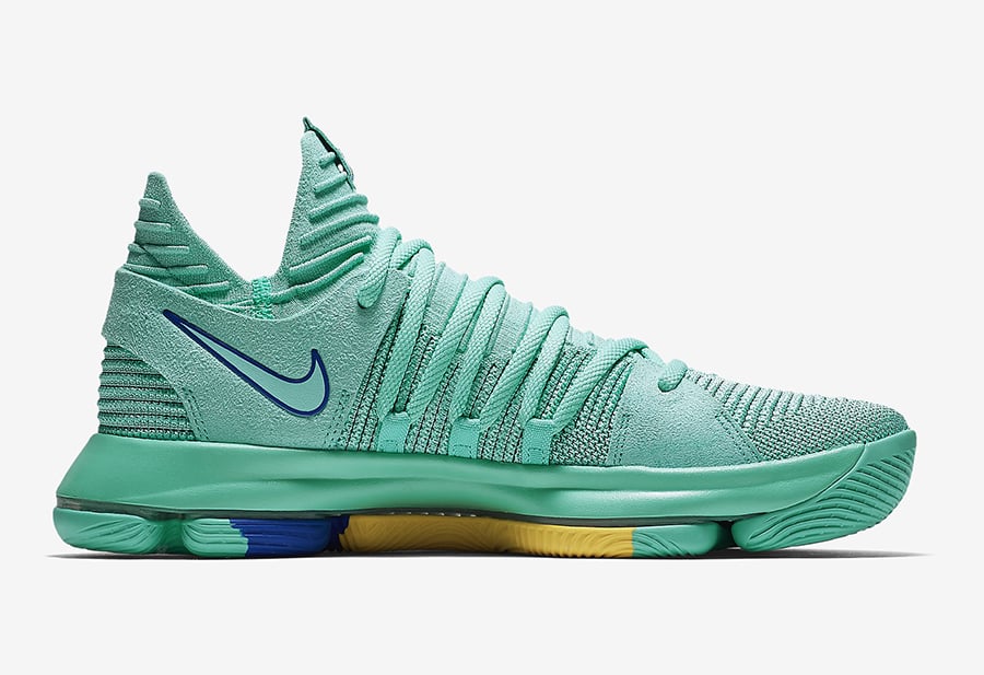 Nike KD 10 City Edition 2 Hyper Turquoise 897816-300