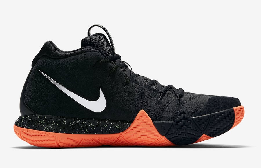 Nike Kyrie 4 Black Silver Orange 943806-010