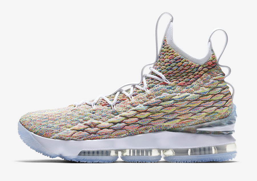 Nike LeBron 15 Fruity Pebbles 897648-900 Release