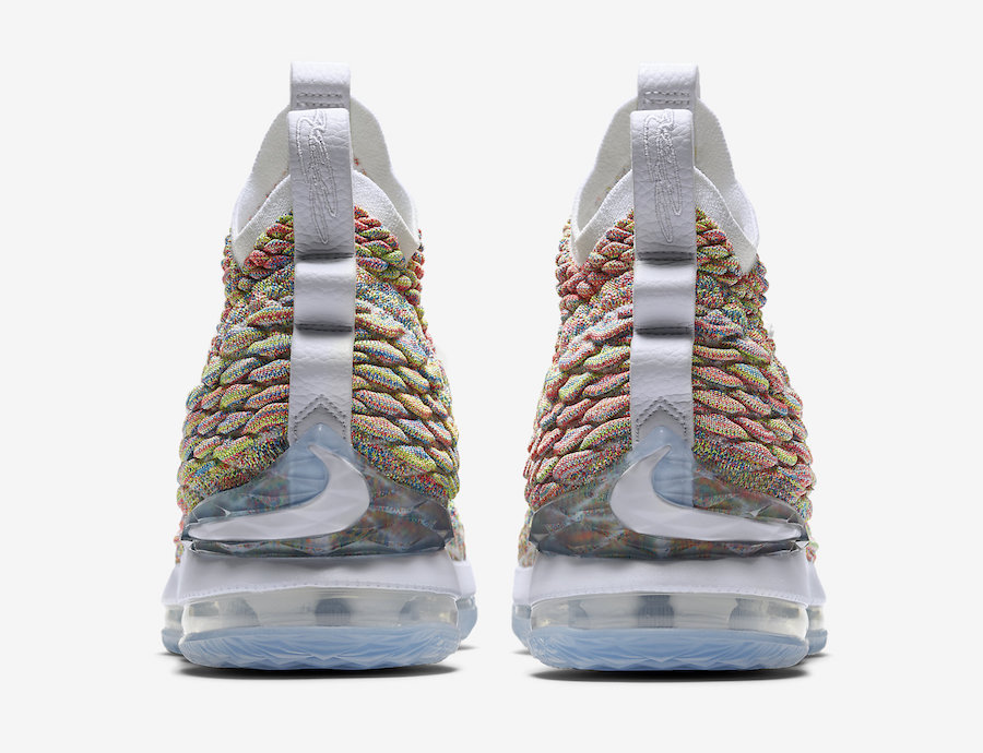 lebron 15 fruity pebbles retail