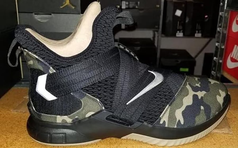 Nike LeBron Soldier 12 SFG Black Hazel Rush AO4054-001