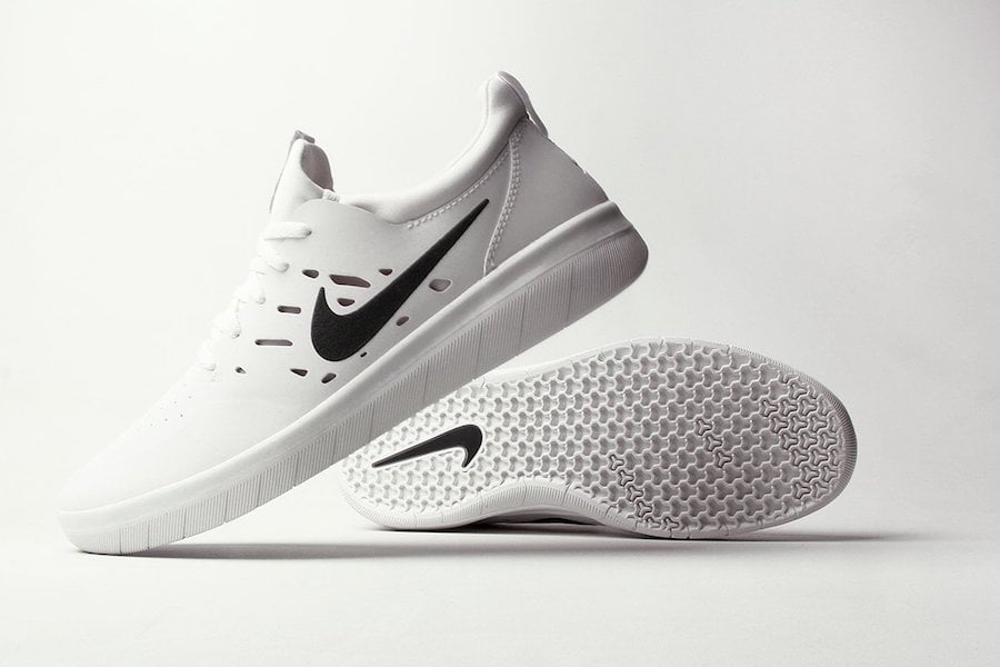 nyjah nike sb white