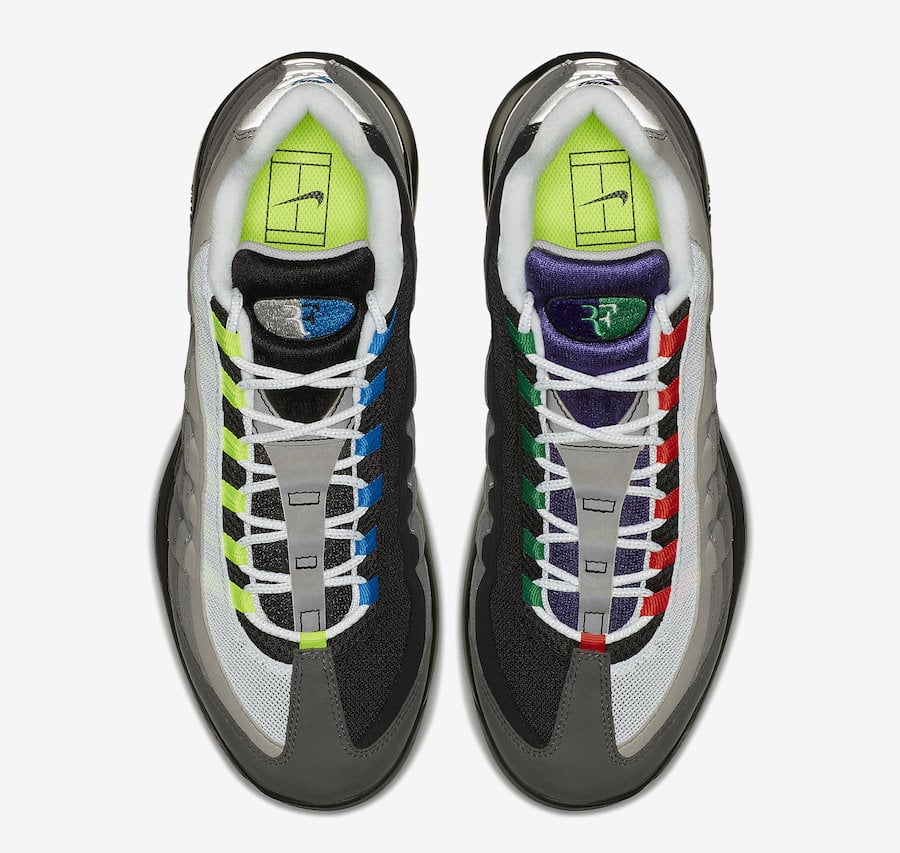 NikeCourt Vapor RF Air Max 95 Greedy 