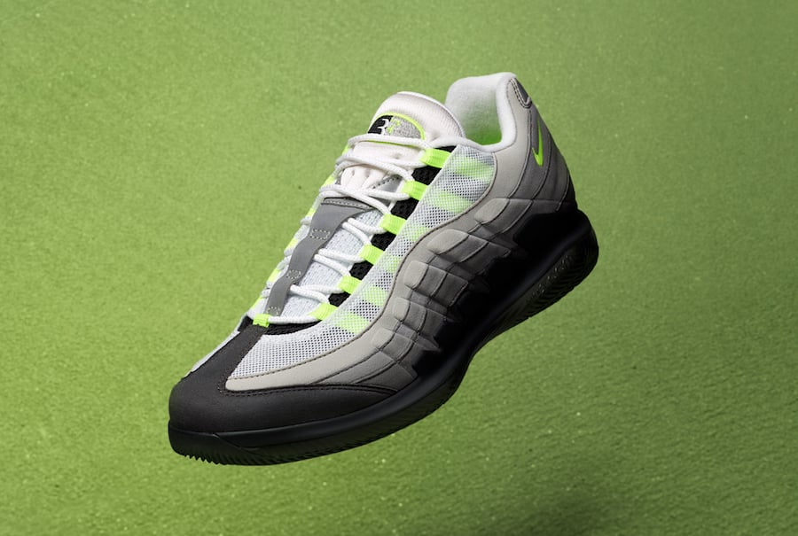 NikeCourt Vapor RF Air Max 95 Neon AO8759-078