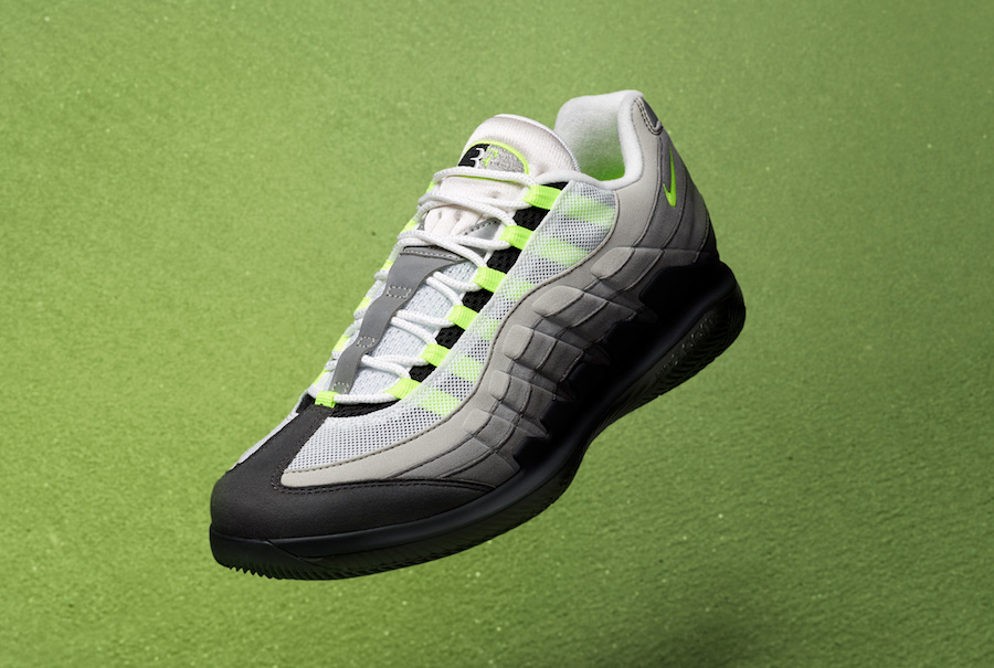 NikeCourt Vapor RF x Air Max 95 ‘Neon’ Release Date
