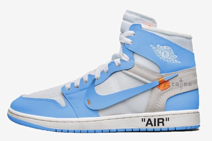 Off-White x Air Jordan 1 ‘Powder Blue’ Release Date