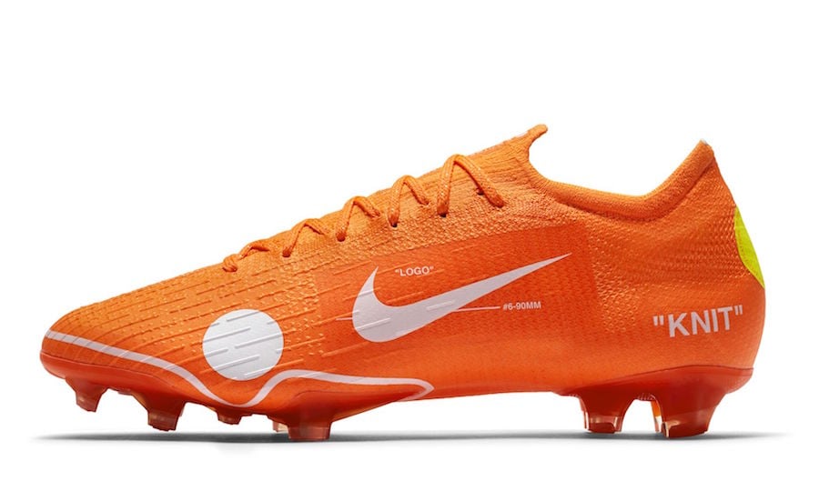 off white cleats soccer