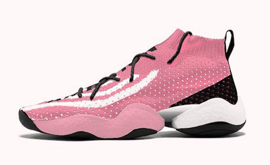 Pharrell adidas Crazy BYW Chalk Pink G28183