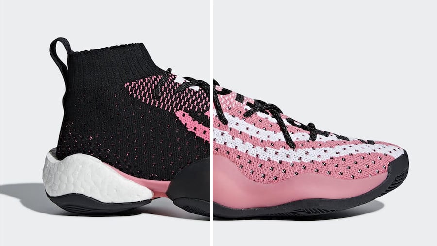 Pharrell adidas Crazy BYW Pink Pack