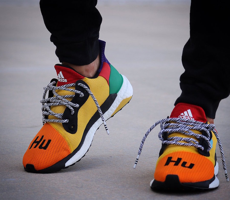 Pharrell adidas Solar Glide Hu On Feet
