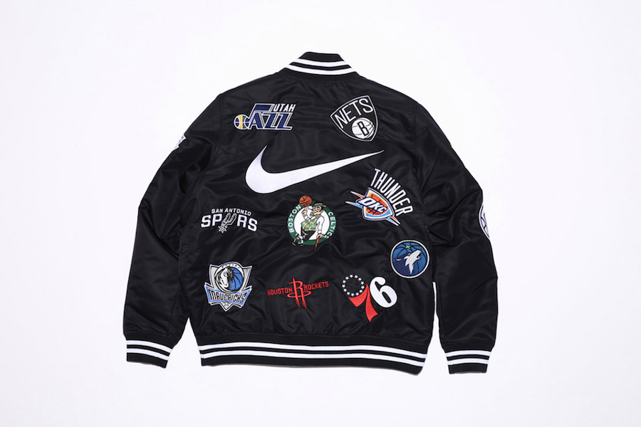 Supreme NBA Nike Jacket Black