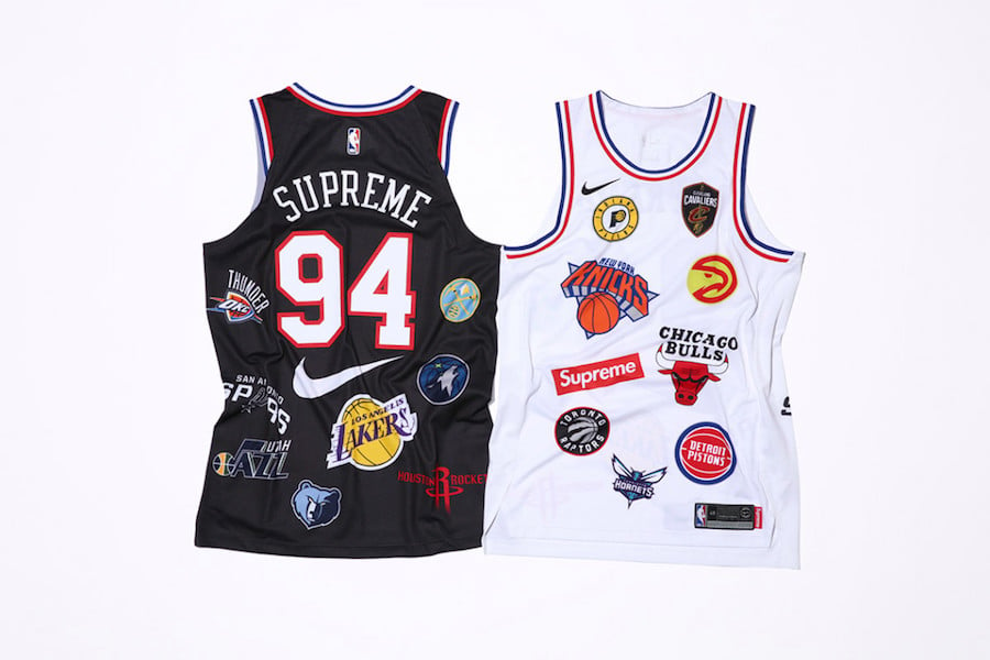 supreme nba jersey black