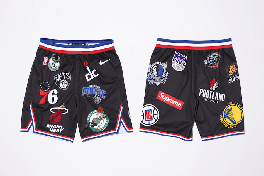 Supreme NBA Nike Shorts Black