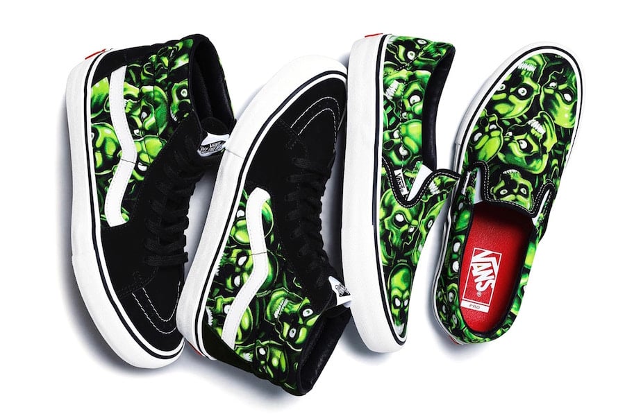 Supreme x Vans ‘Liquid Blue Skull Pile’ Pack