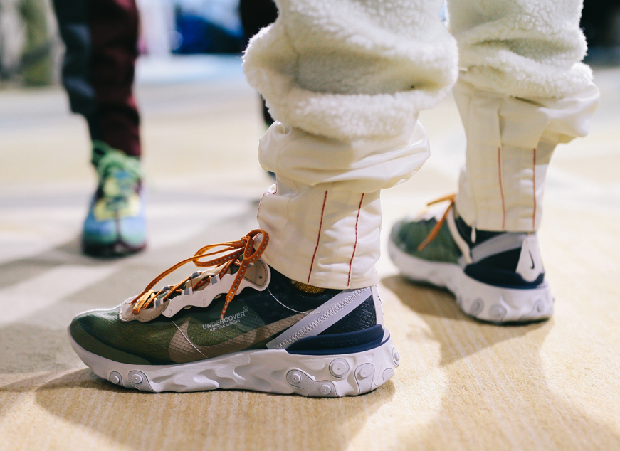 nike react element 87 white cream blue