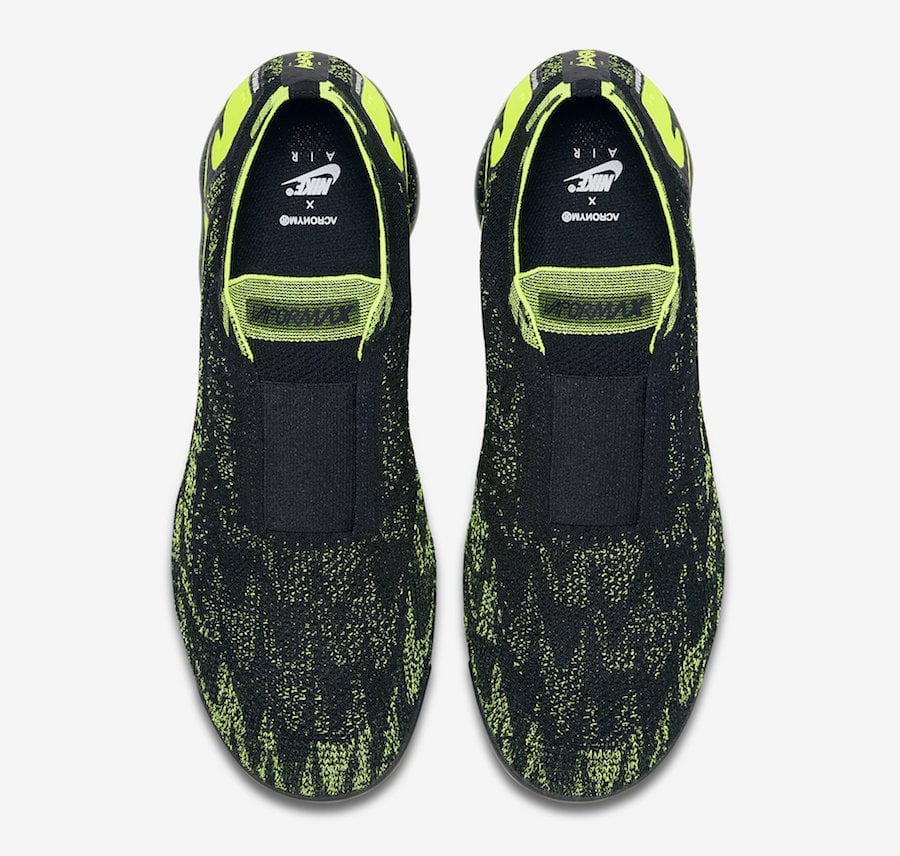 Acronym Nike VaporMax Moc Black Volt AQ0996-007
