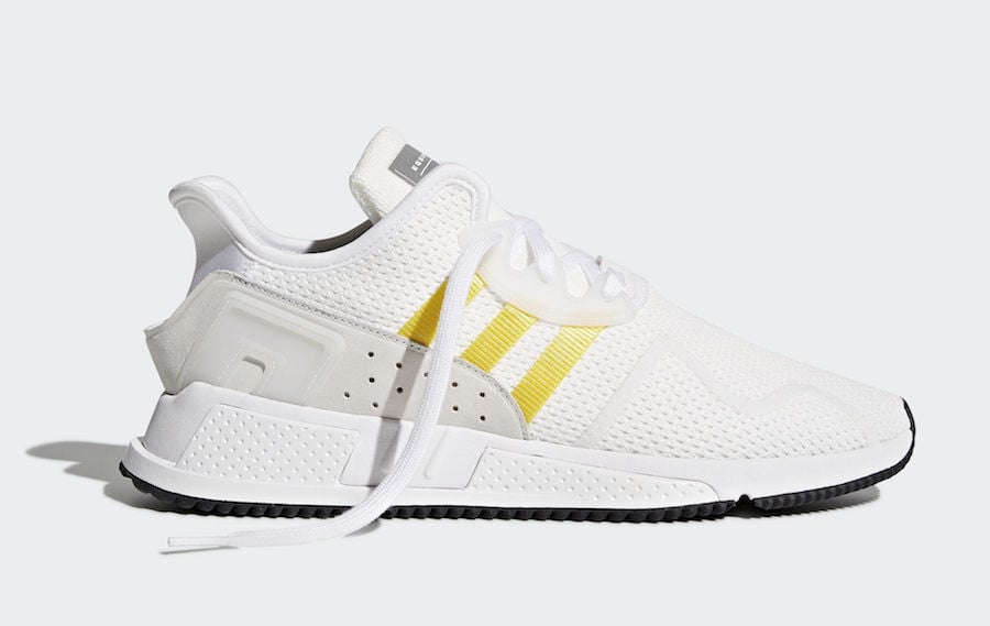 adidas EQT Cushion ADV White Yellow Stripes CQ2375