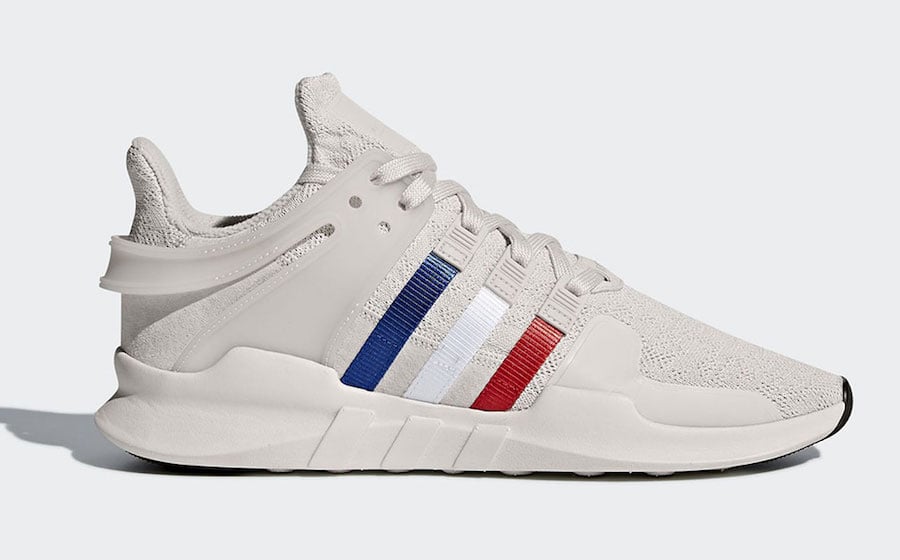 adidas EQT Support ADV ‘Chalk Pearl’ Features Tri-Color Stripes