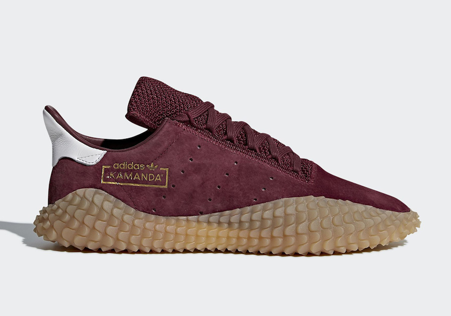 adidas Kamanda ‘Collegiate Burgundy’ Release Date