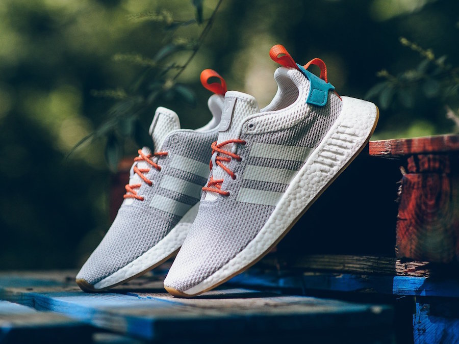 adidas NMD R2 Summer with Miami Dolphin Vibes