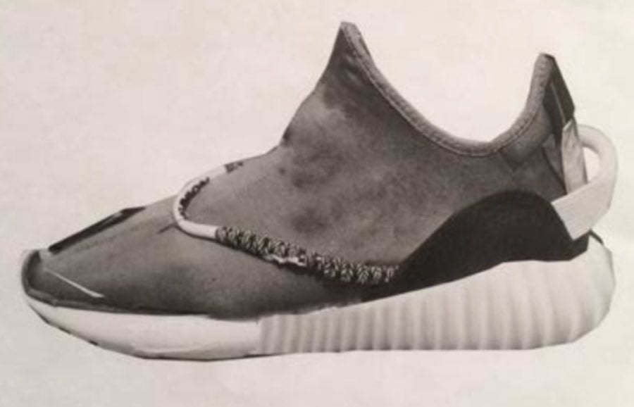 Kanye West Showcased Early Photoshop Sample of the adidas Yeezy Boost 350