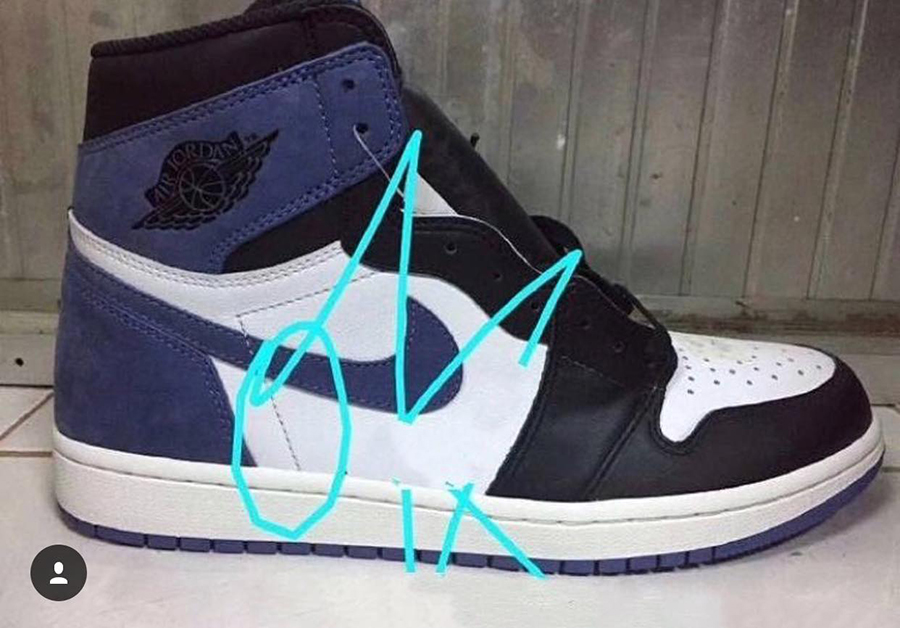 Air Jordan 1 Blue Moon 555088-115