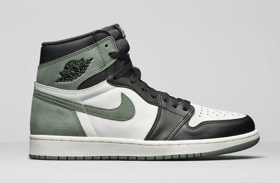 Air Jordan 1 Clay Green 555088-135