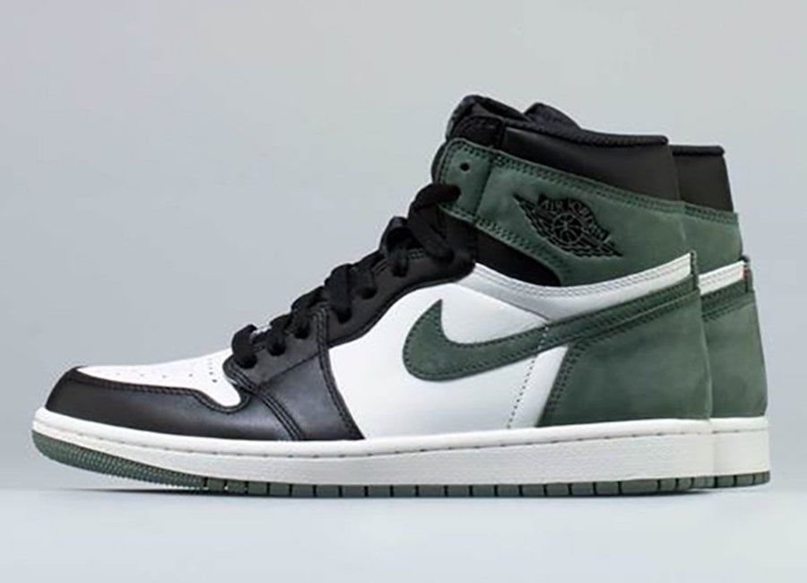 Air Jordan 1 Clay Green 555088-135 Release Date