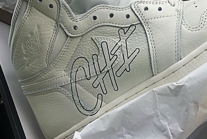 Air Jordan 1 Sail Homage to Home Custom