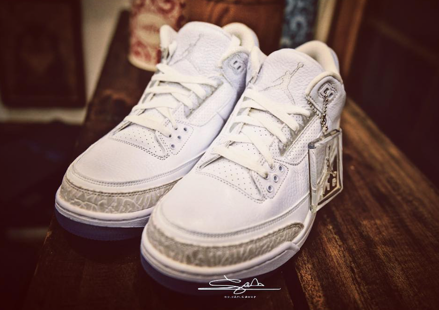 Air Jordan 3 White 2018