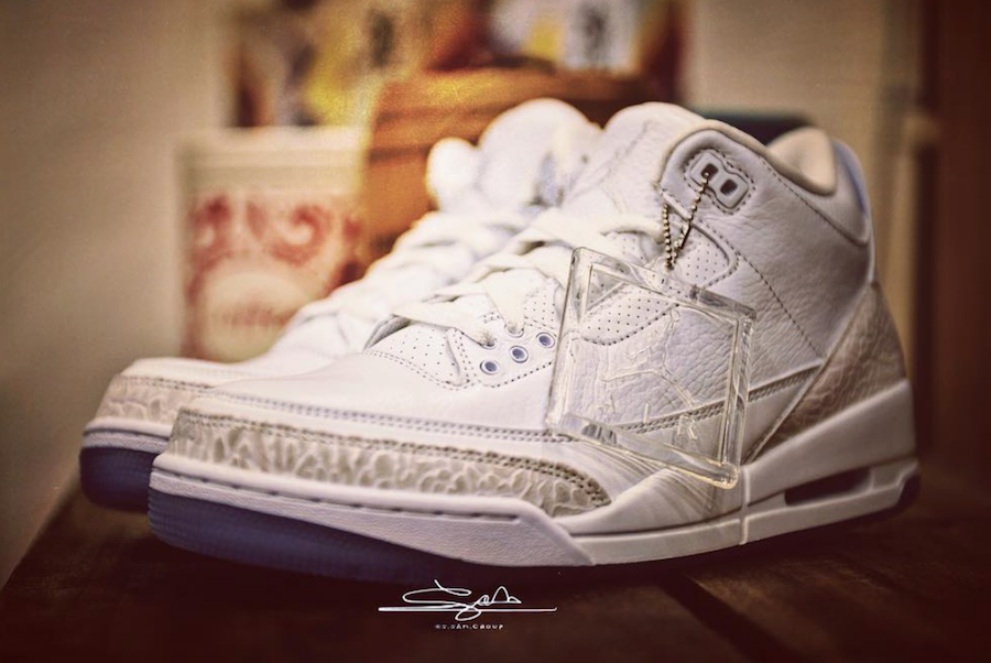 air jordan retro 3 triple white