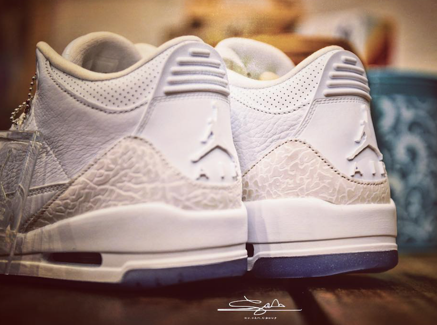 Air Jordan 3 White 2018